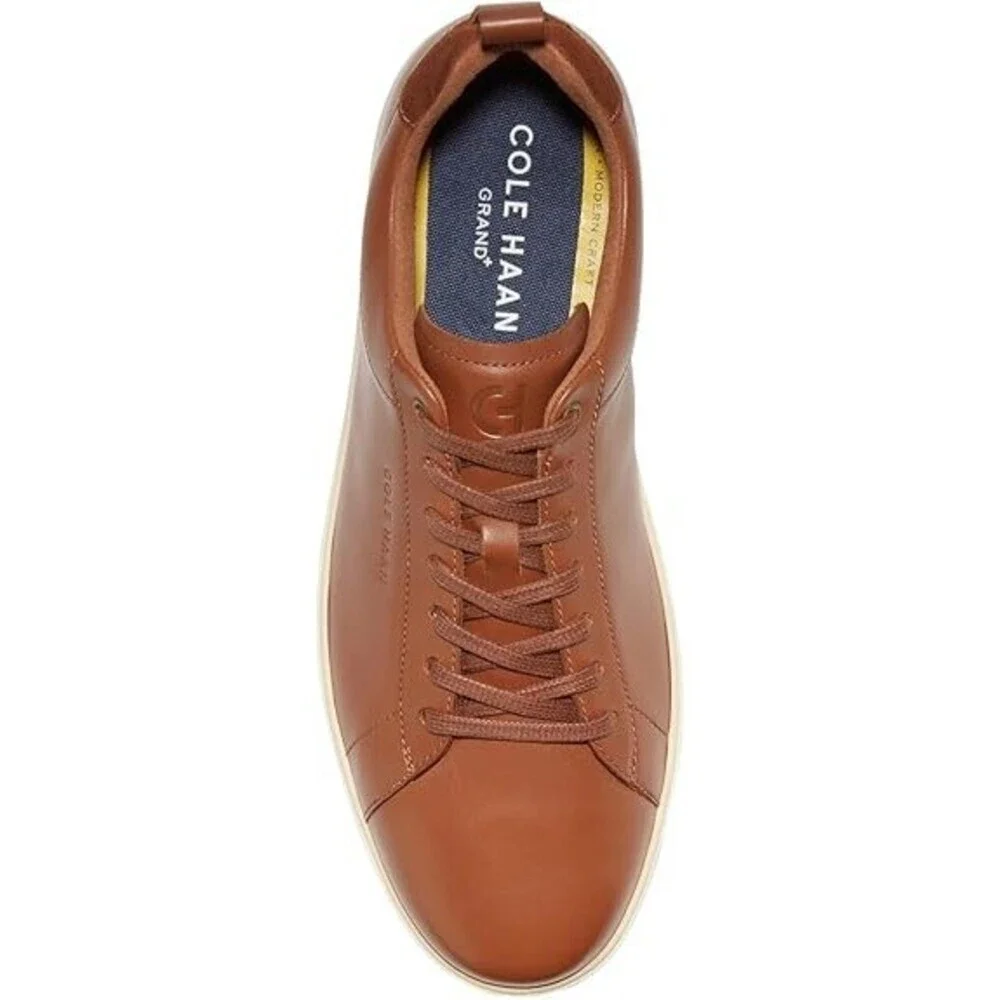 Cole Haan Grand+ Crosscourt C36924 Sneakers Men's 7.5 Brown Casual Shoes ZPO183